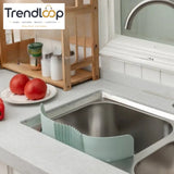 ADJUSTABLE KITCHEN SINK SPLASH GUARD