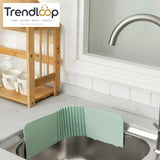 ADJUSTABLE KITCHEN SINK SPLASH GUARD
