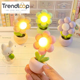 MINI LED FLORAL VASE NIGHT LIGHT