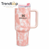 STANLEY X TIE-DYE HIBISCUS QUENCHER H2.0 FLOWSTATE TUMBLER 40OZ