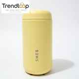 SMEG CAPSULE COFFEE TUMBLER STAINLESS STEEL  350ML - YELLOW