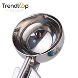 HIGH-QUALITY STAINLESS STEEL ICE CREAM SCOOP WITH PRESSURE RELEASE HANDLE