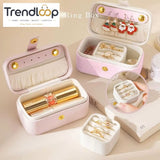PORTABLE MINI JEWELRY STORAGE BOX