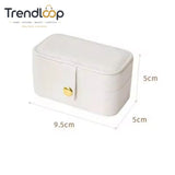 PORTABLE MINI JEWELRY STORAGE BOX