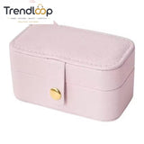 PORTABLE MINI JEWELRY STORAGE BOX