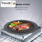 SMOKELESS INDOOR BBQ GRILL PAN FOR STOVE
