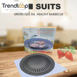 SMOKELESS INDOOR BBQ GRILL PAN FOR STOVE