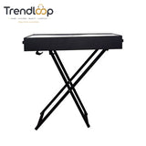 CHARCOAL BBQ GRILL STAND PORTABLE STAINLESS STEEL 31.5”