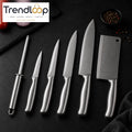 6 PIECE STAINLESS STEEL KITCHEN KNIFE SET