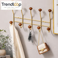 PREMIUM HEAVY-DUTY STAINLESS STEEL MULTI-HOOK WALL HANGER